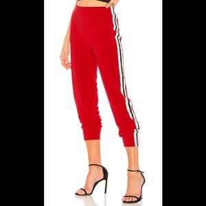Norma Kamali Side Stripe Joggers